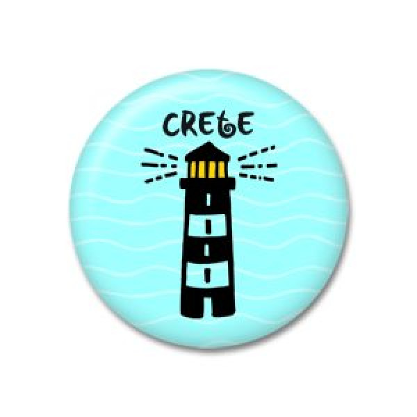 Thinkofgreece Μαγνητάκι 3.8cm Φάρος Crete