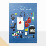Fun Creation Ευχετήρια Κάρτα Petite Laura Γενεθλίων Fitness King (14 x11,5 cm)