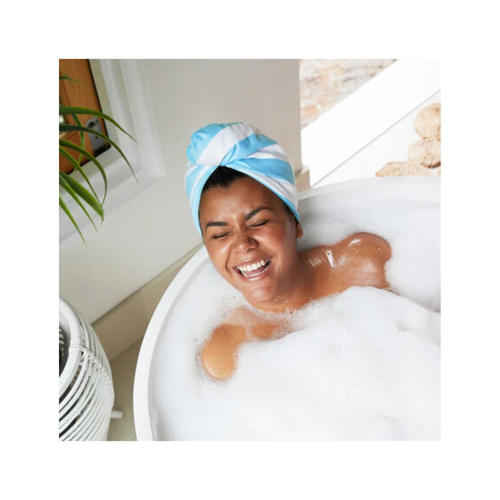 Dock & Bay Πετσέτα μαλλιών 63 x 26 cm - Tulum Blue