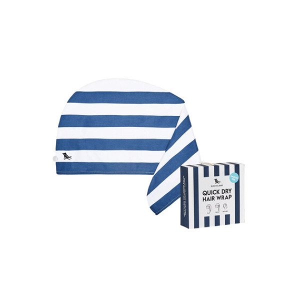 Dock & Bay Πετσέτα μαλλιών 63 x 26 cm - Whitsunday Blue