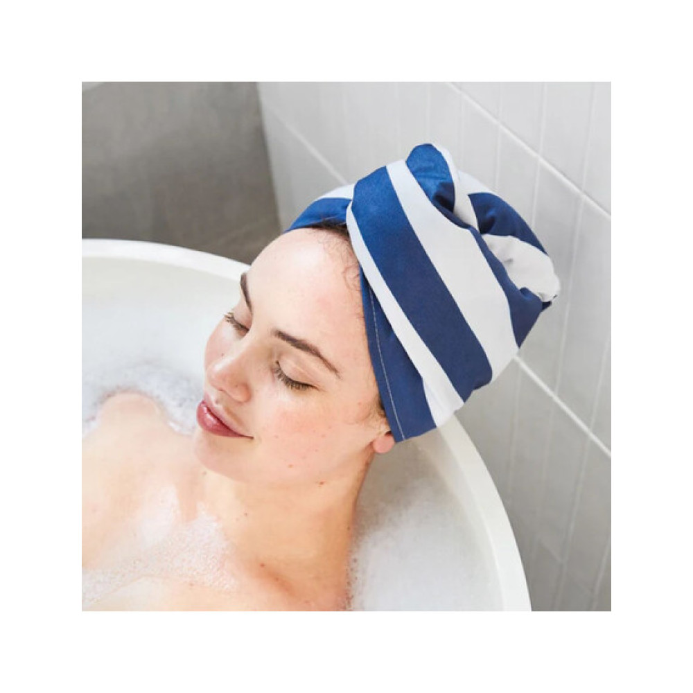 Dock & Bay Πετσέτα μαλλιών 63 x 26 cm - Whitsunday Blue