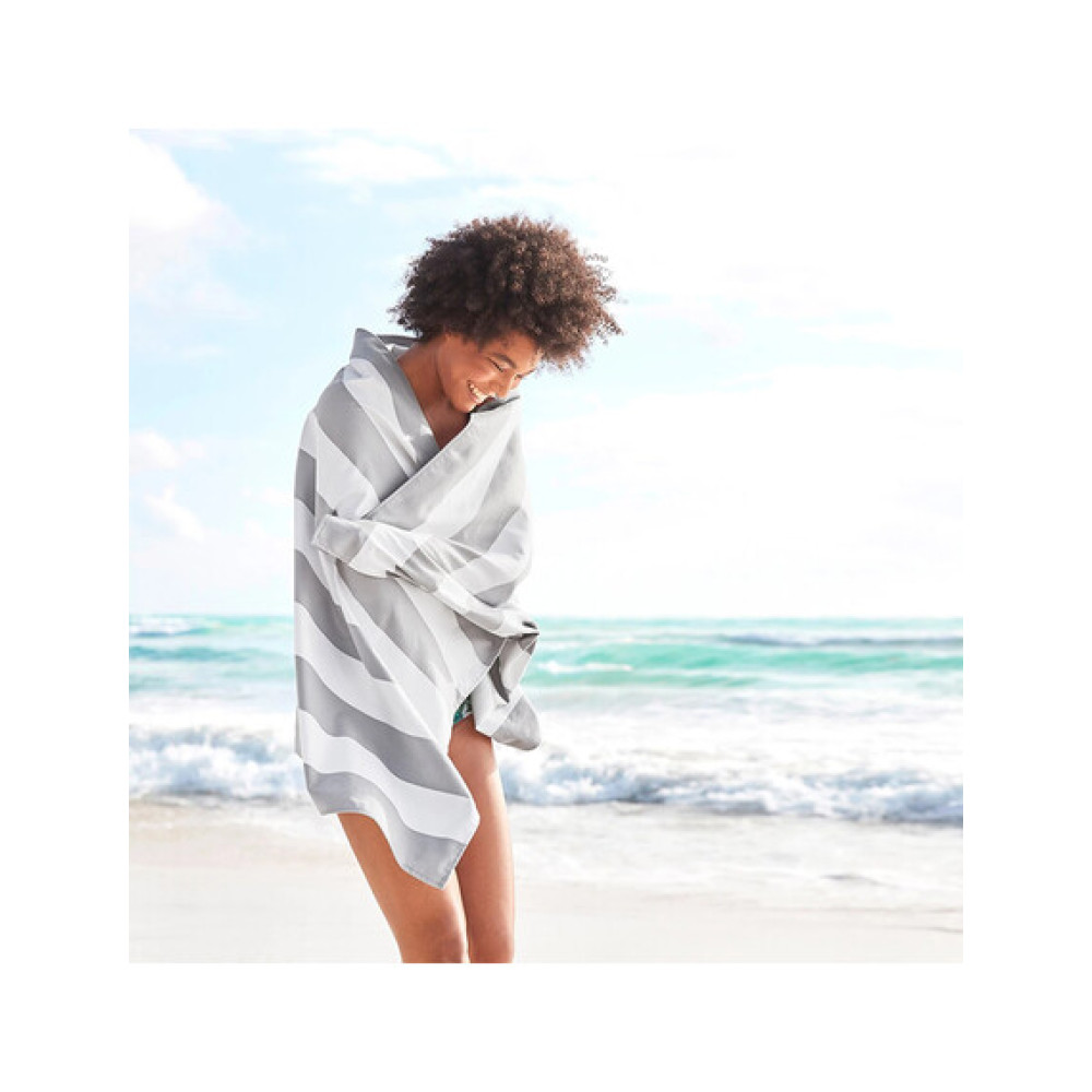 Dock & Bay Πετσέτα Θαλάσσης Μικροΐνών 200 x 90 cm -  Goa Grey