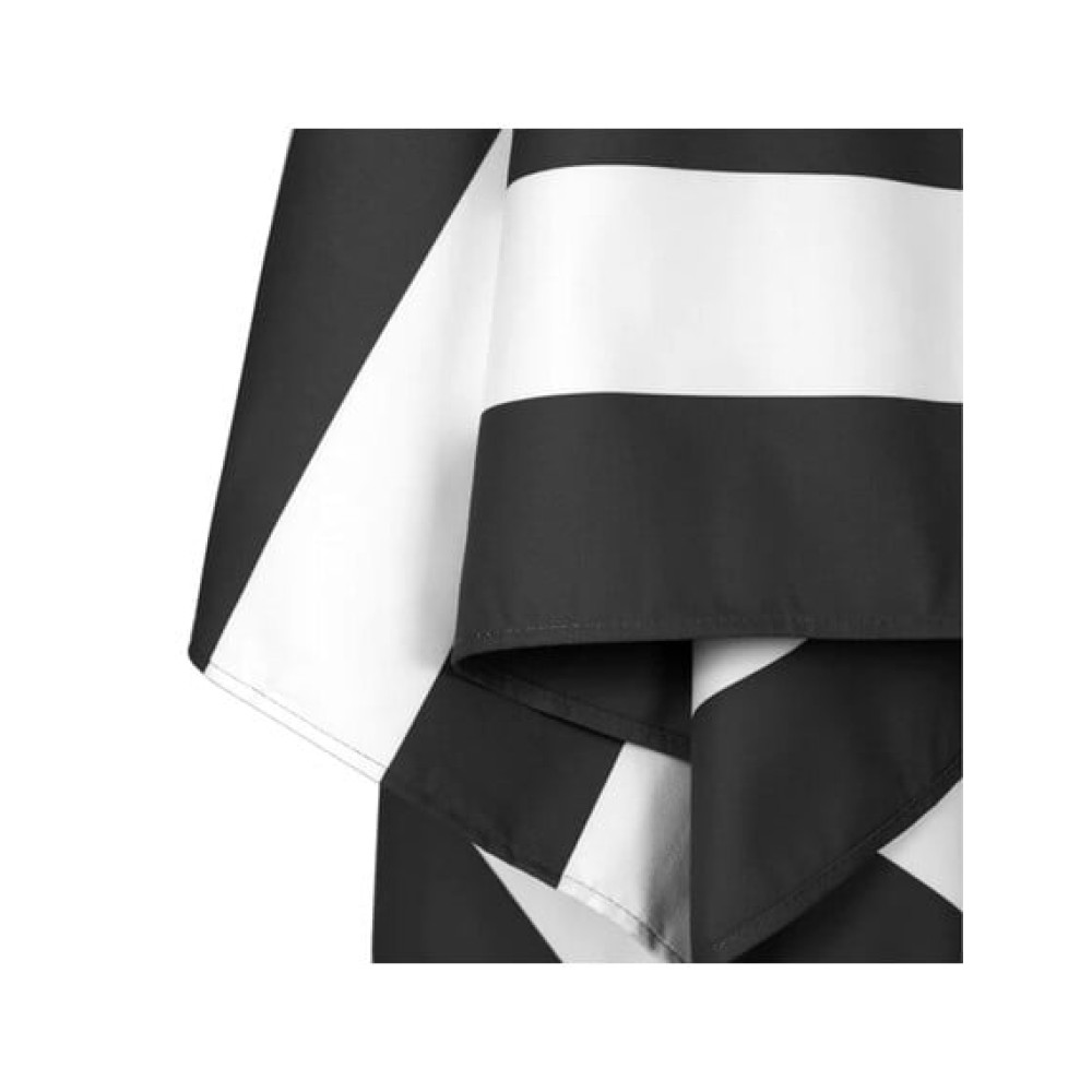 Dock & Bay Πετσέτα Θαλάσσης Μικροΐνών 200 x 90 cm - Kamari Charcoal