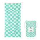 Dock & Bay Πετσέτα Θαλάσσης Μικροΐνών 160 x 90 cm - Check Mate Microfiber