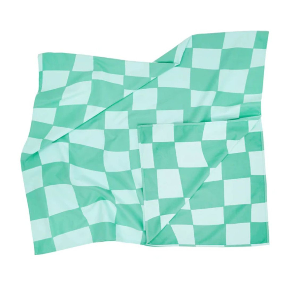 Dock & Bay Πετσέτα Θαλάσσης Μικροΐνών 160 x 90 cm - Check Mate Microfiber