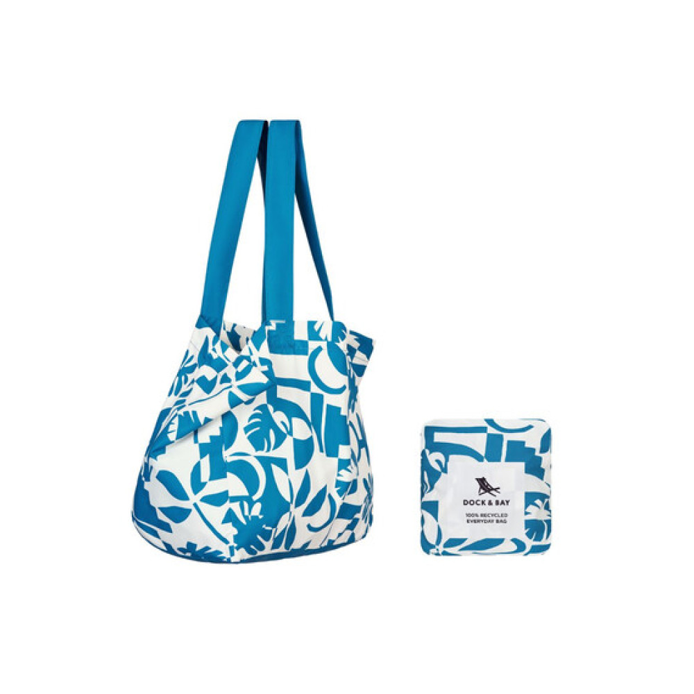 Dock & Bay Επαναχρησιμοποιούμενη τσάντα από 100% ανακυκλώσιμα υλικά - Marine Dream