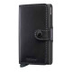 Secrid Miniwallet Πορτοφόλι Original (Black Powdercoat)