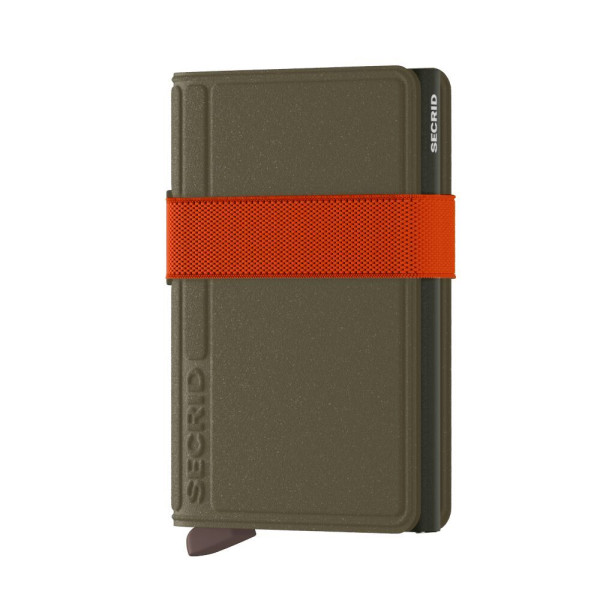 Secrid Bandwallet TPU Πορτοφόλι Καρτών (Green - Orange)
