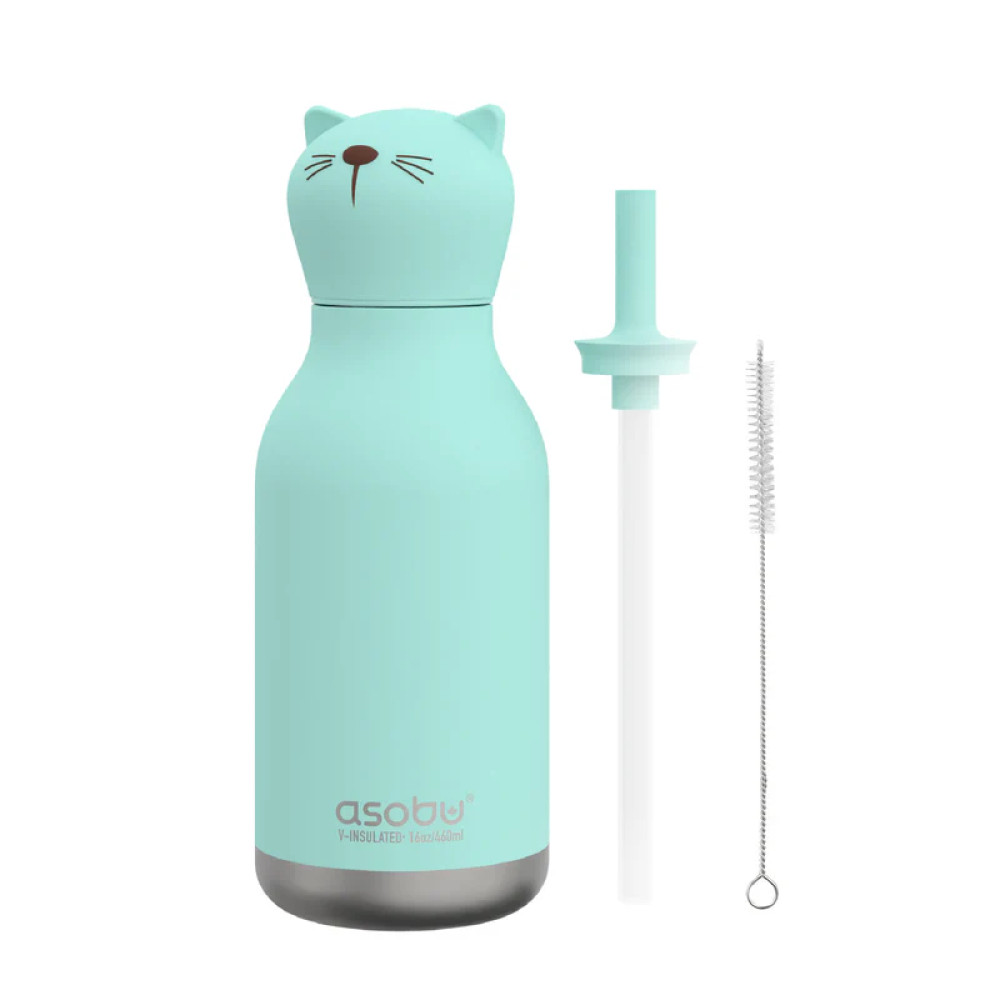 Asobu Bestie Bottle Ανοξείδωτο Μπουκάλι Θερμός 460ml (Γάτα)