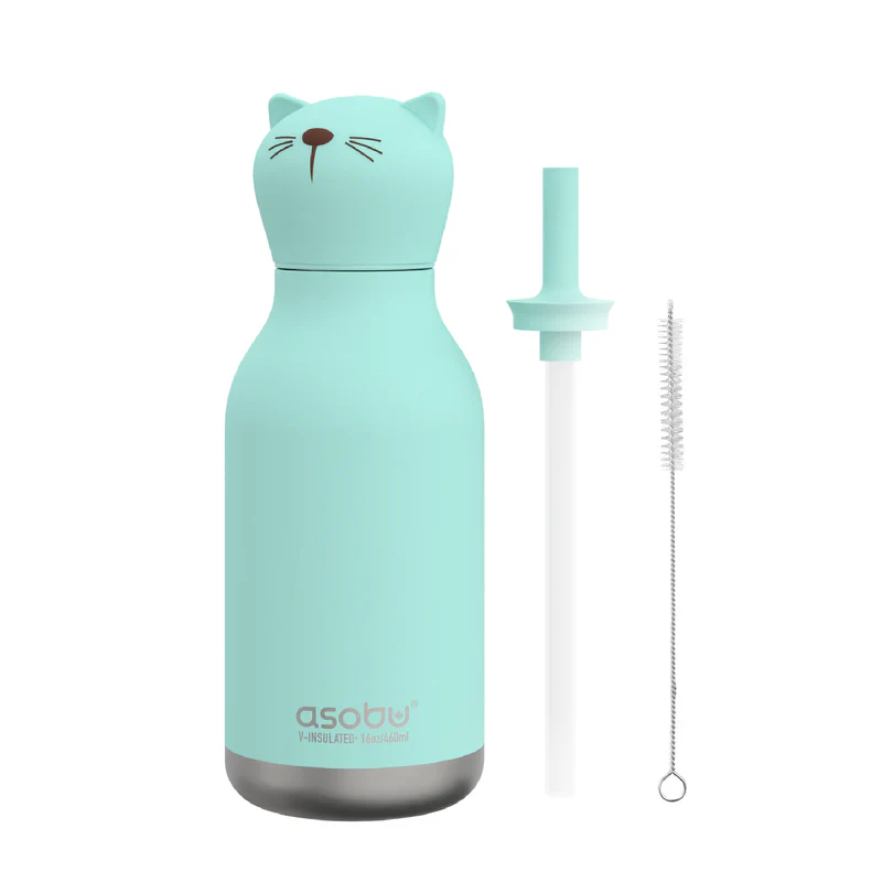 Asobu Bestie Bottle Ανοξείδωτο Μπουκάλι Θερμός 460ml (Γάτα)