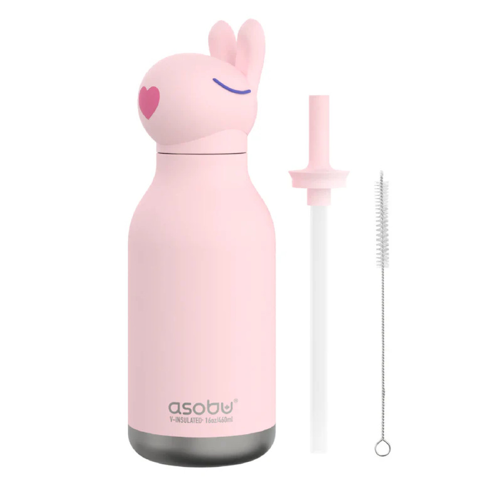 Asobu Bestie Bottle Ανοξείδωτο Μπουκάλι Θερμός 460ml (Λαγός)