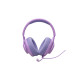 JBL Quantum 100M2, Over-Ear Wired Gaming Headset με βύσμα 3.5mm (Purple)