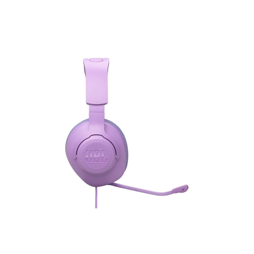 JBL Quantum 100M2, Over-Ear Wired Gaming Headset με βύσμα 3.5mm (Purple)