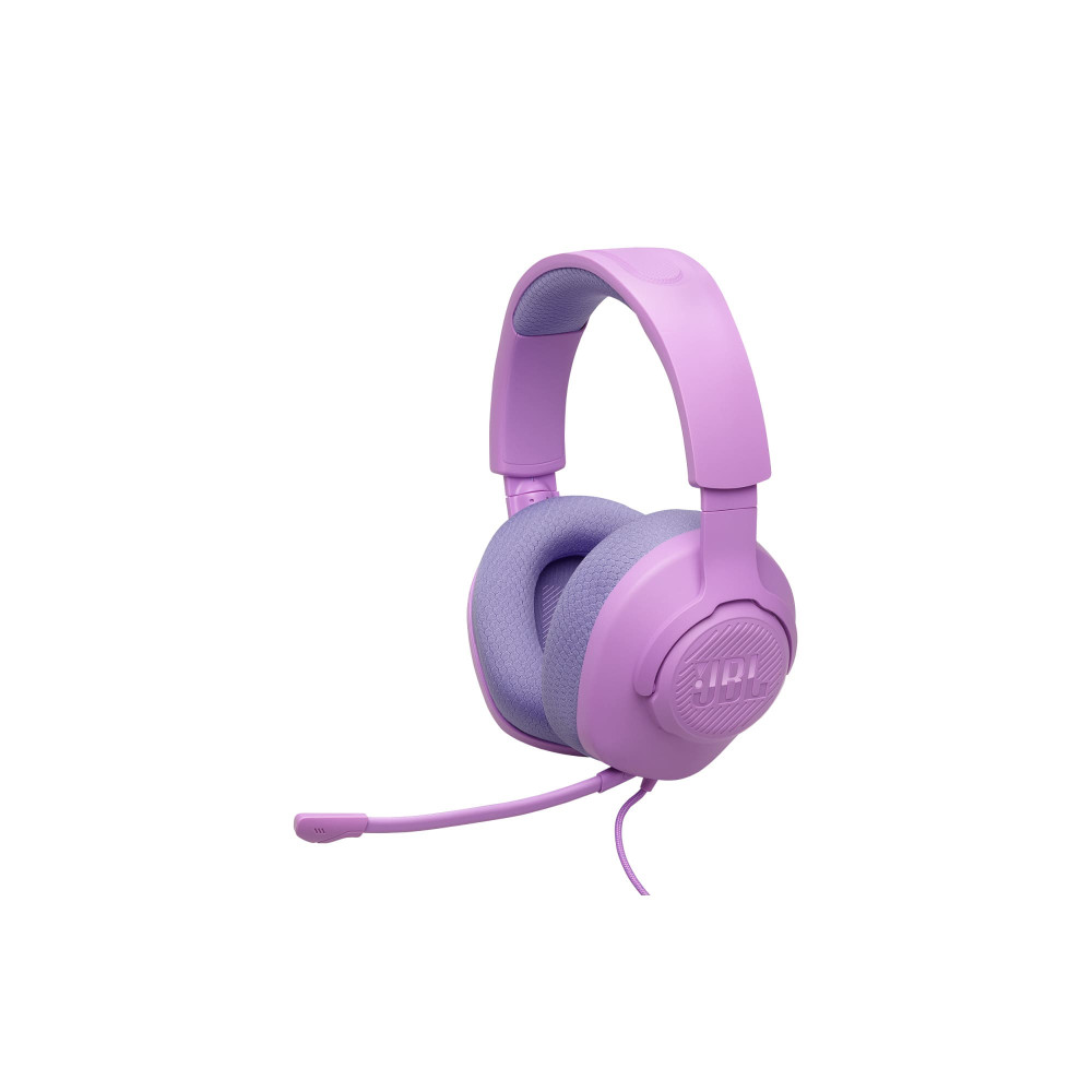 JBL Quantum 100M2, Over-Ear Wired Gaming Headset με βύσμα 3.5mm (Purple)