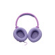 JBL Quantum 100M2, Over-Ear Wired Gaming Headset με βύσμα 3.5mm (Purple)
