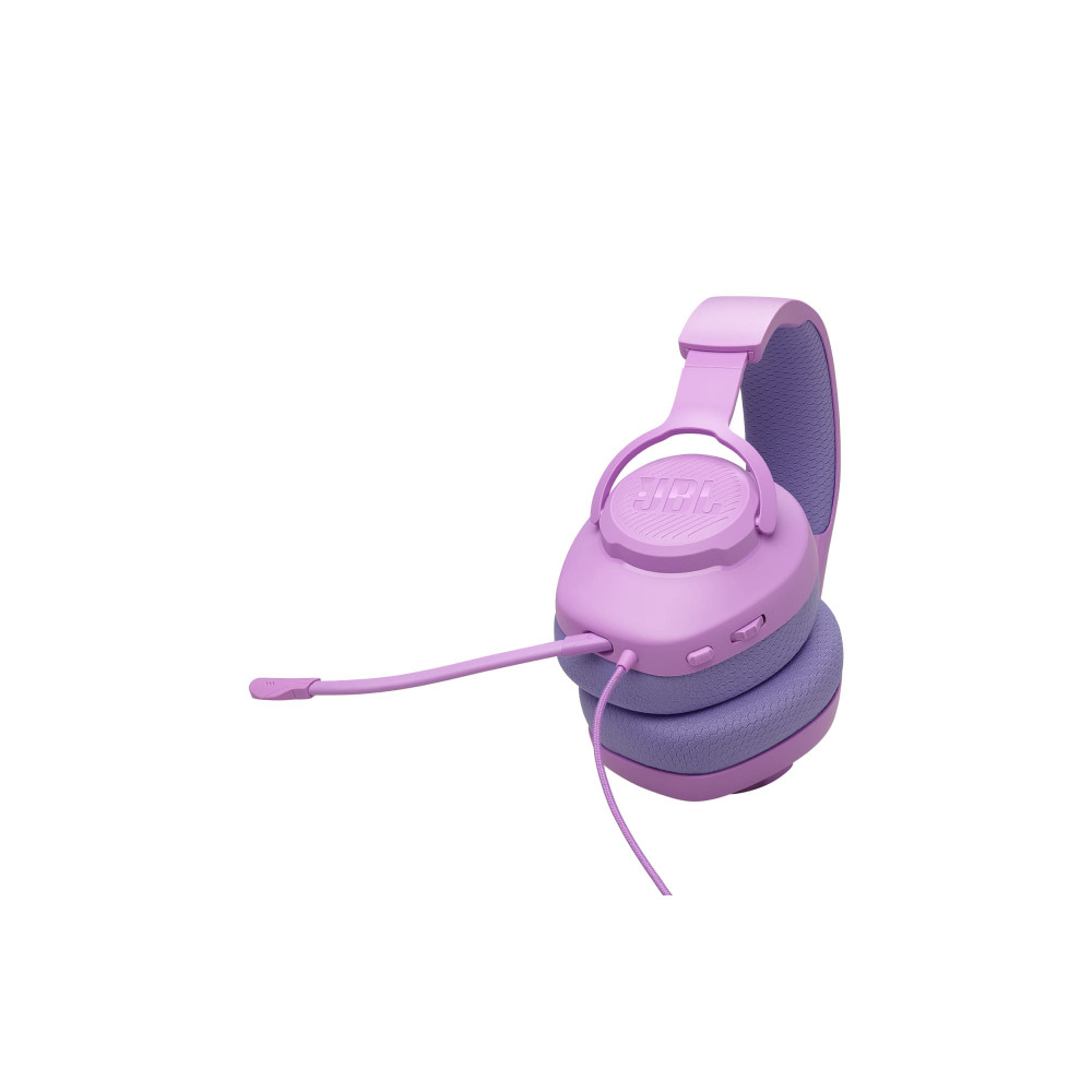 JBL Quantum 100M2, Over-Ear Wired Gaming Headset με βύσμα 3.5mm (Purple)