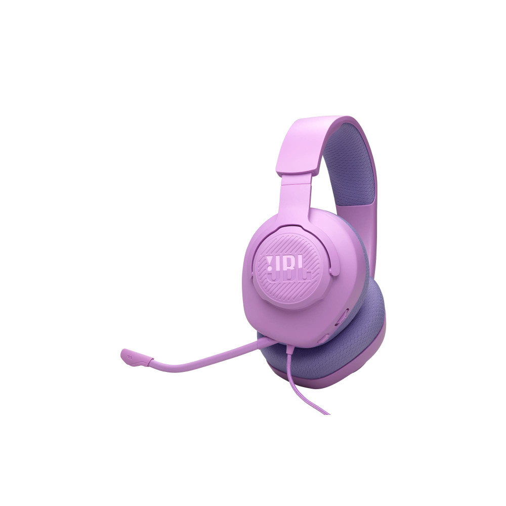 JBL Quantum 100M2, Over-Ear Wired Gaming Headset με βύσμα 3.5mm (Purple)