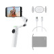 Insta360 Flow 2 Standard Bundle White – A.I. Powered Gimbal Stabilizer for Smartphone USB-C (Summit White)