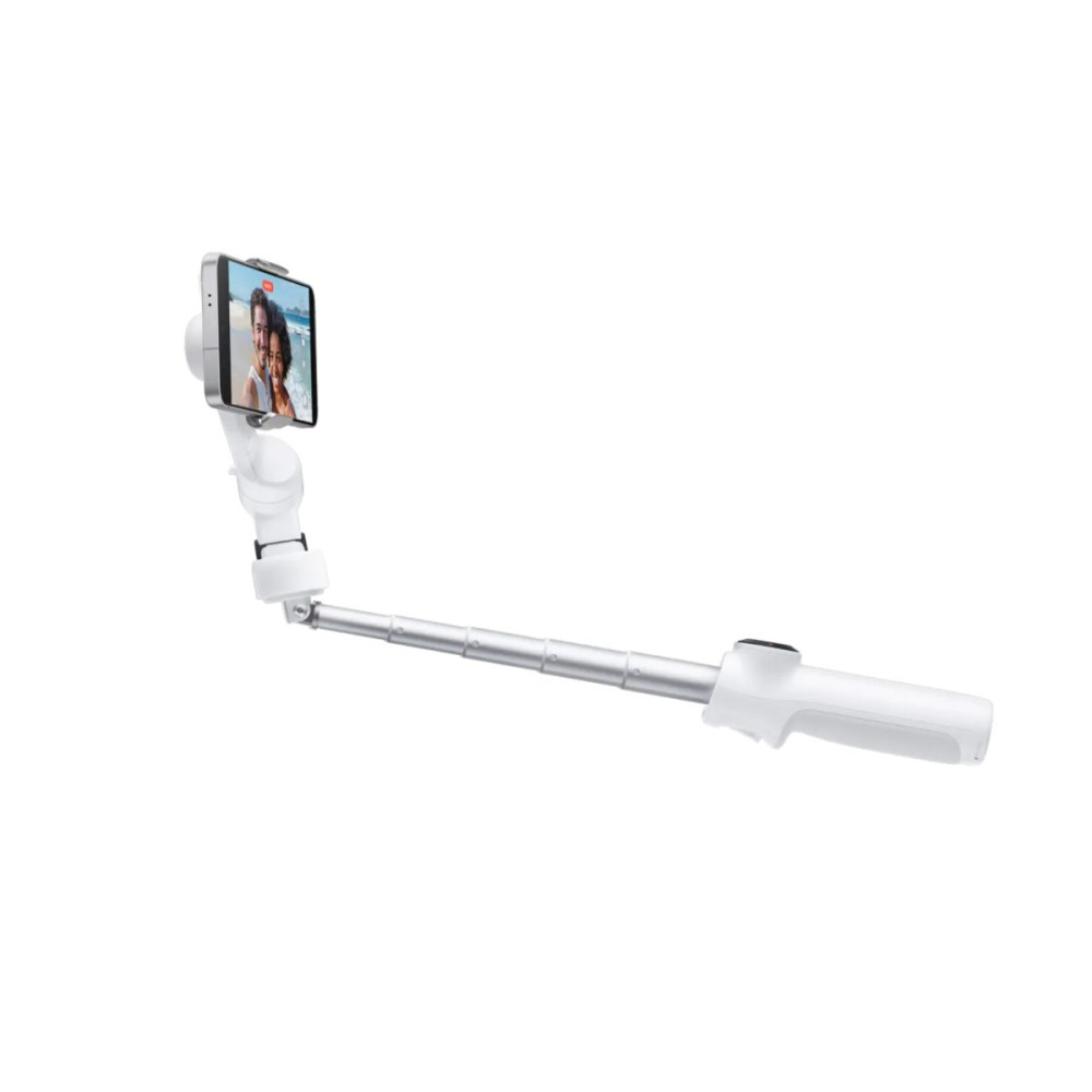Insta360 Flow 2 Standard Bundle White – A.I. Powered Gimbal Stabilizer for Smartphone USB-C (Summit White)