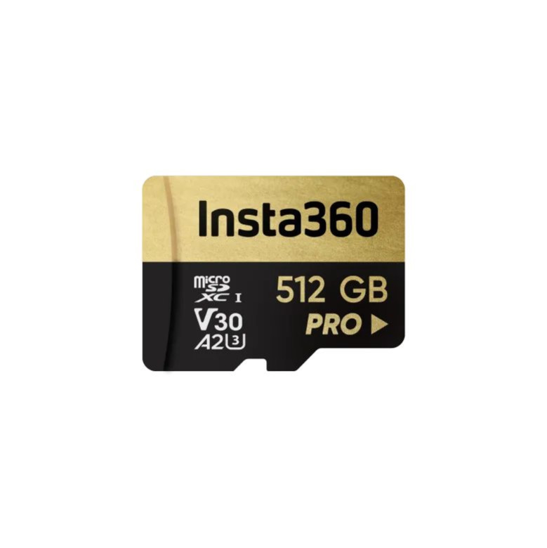 Insta360 512GB SD Card – Micro SD V30, A2, 90MB/s 8k