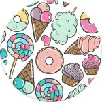 PopSockets Sugar Rush (Μόνο το Poptop)
