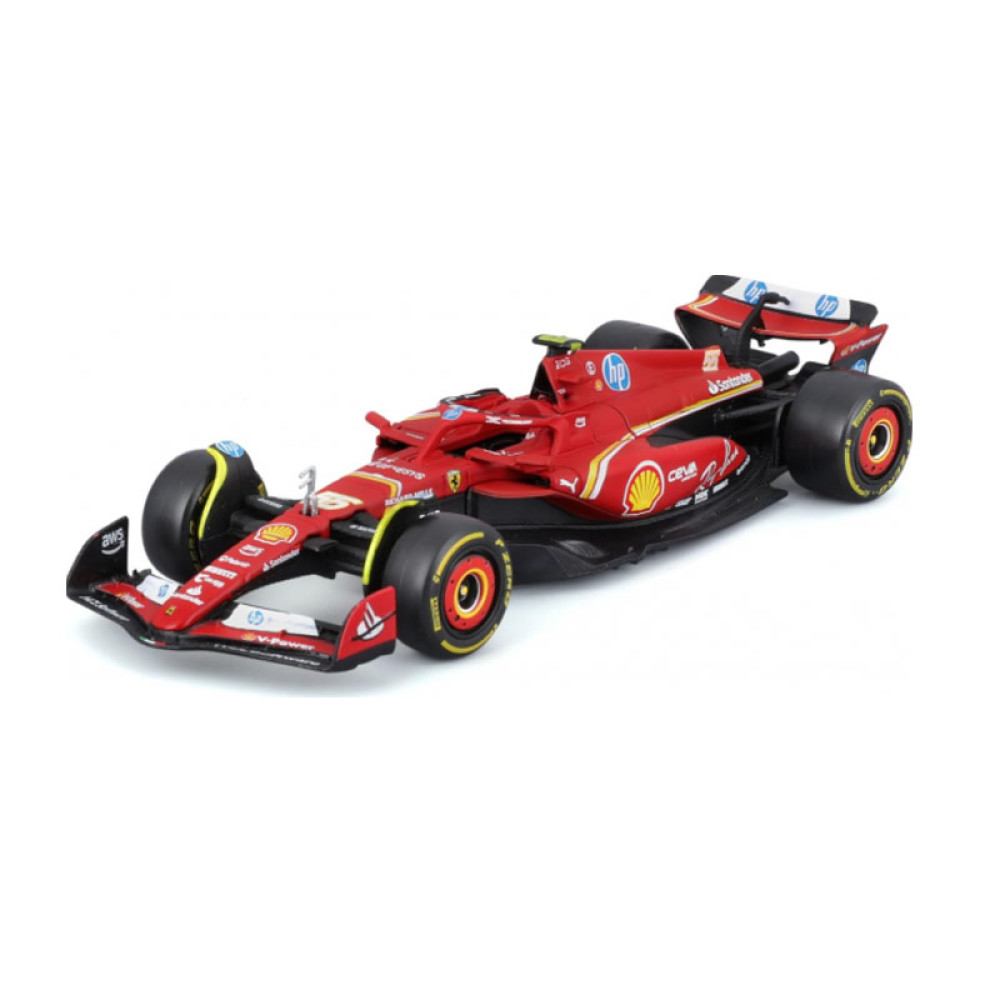 Bburago Race - Scuderia Ferrari SF-24 - #55 Carlos Sainz 1/43