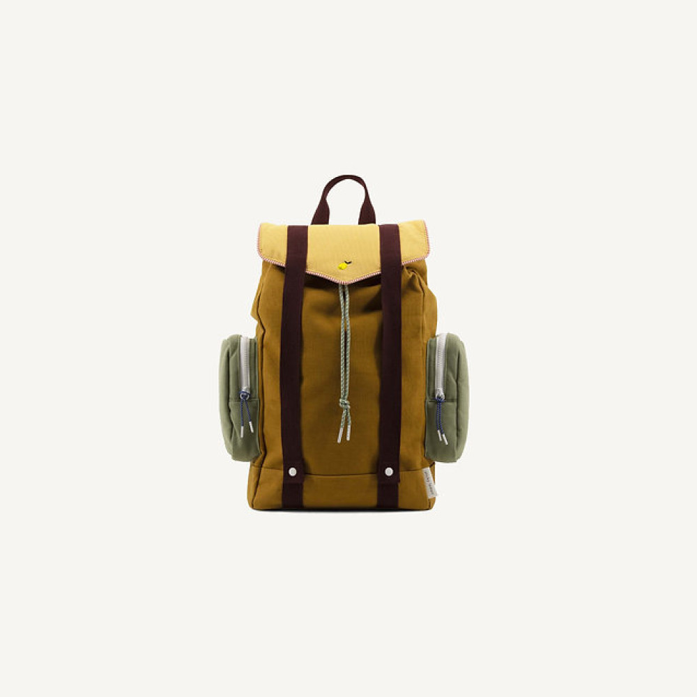 Sticky Lemon Adventure Σχολικό Σακίδιο Πλάτης Large (Khaki Green)