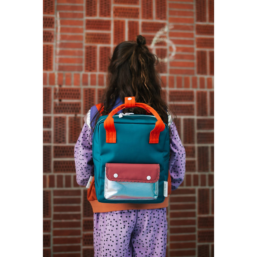 Sticky Lemon Better Together Envelope Σχολικό Σακίδιο Πλάτης Small (bronze brown)