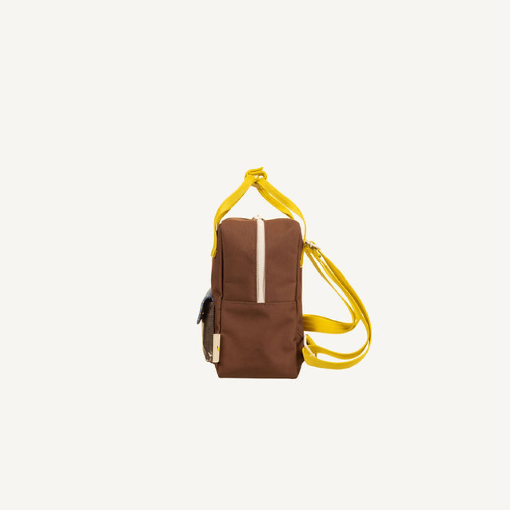 Sticky Lemon Better Together Envelope Σχολικό Σακίδιο Πλάτης Small (bronze brown)