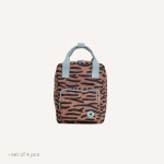 Studio Ditte Σχολικό Σακίδιο Πλάτης Small (tiger stripes brown)