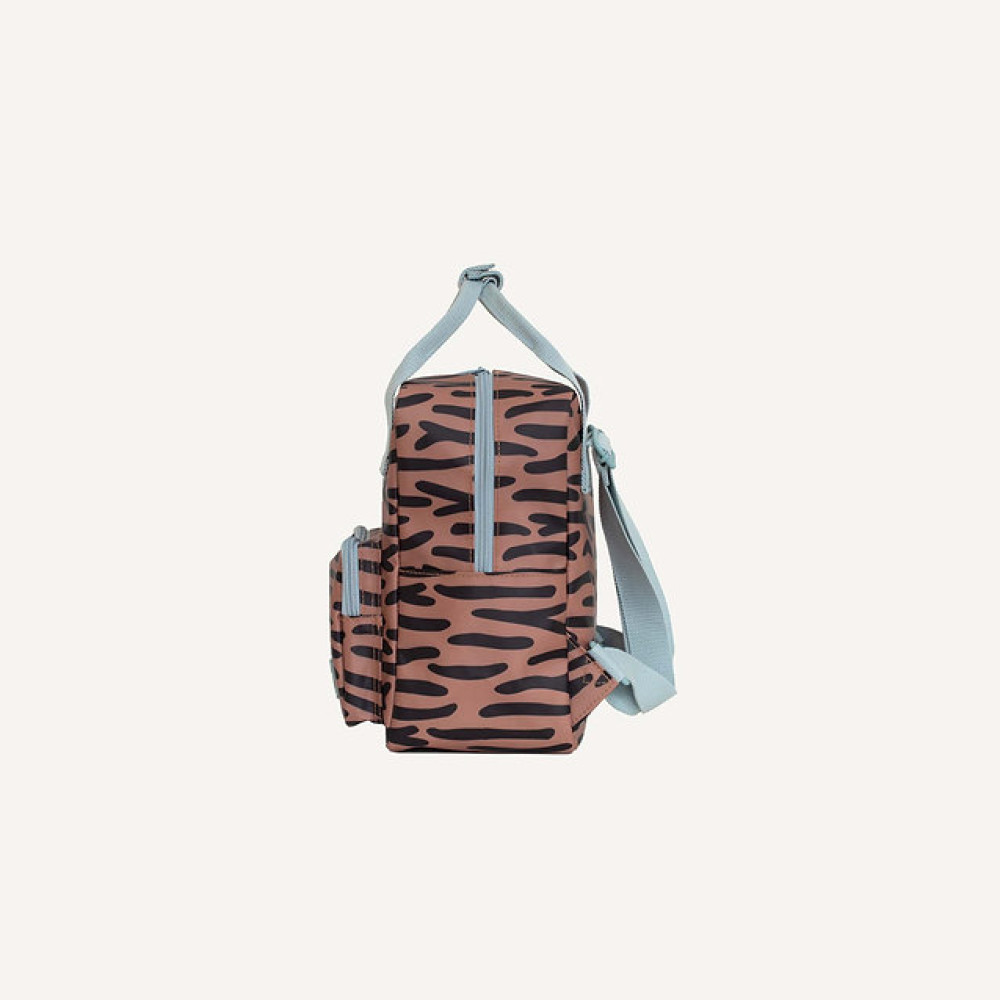 Studio Ditte Σχολικό Σακίδιο Πλάτης Small (tiger stripes brown)