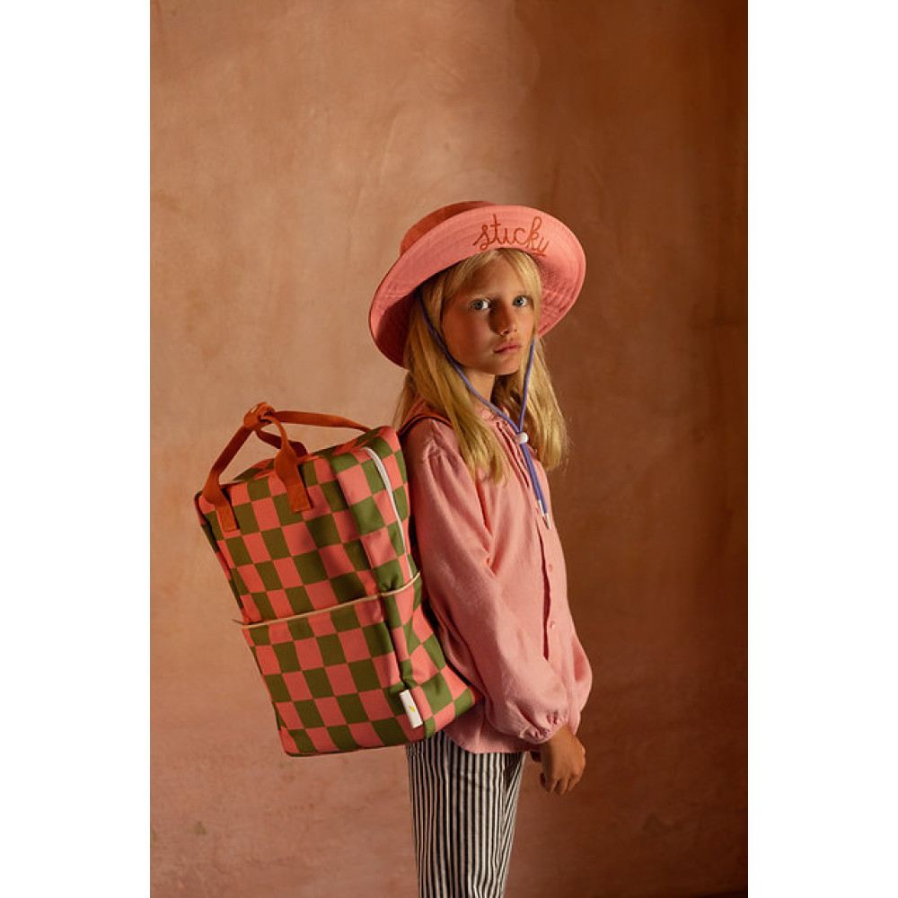 Sticky Lemon Farmhouse Καπέλο Ηλίου (flower pink - willow brown)