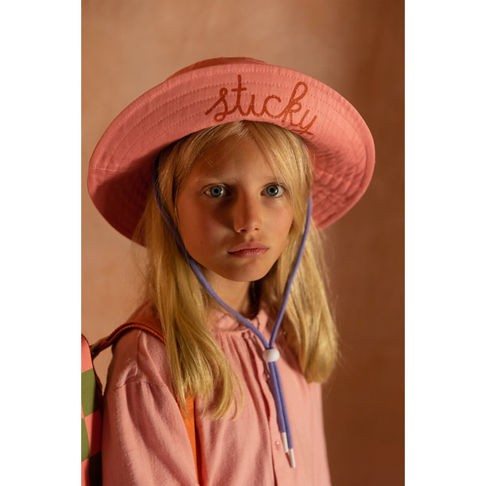 Sticky Lemon Farmhouse Καπέλο Ηλίου (flower pink - willow brown)