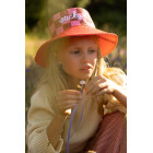 Sticky Lemon Checkerboard Καπέλο Βροχής (willow brown - flower pink)