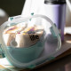 EcoLife Φαγητοδοχείο 900ml Με Χώρισμα Light Green