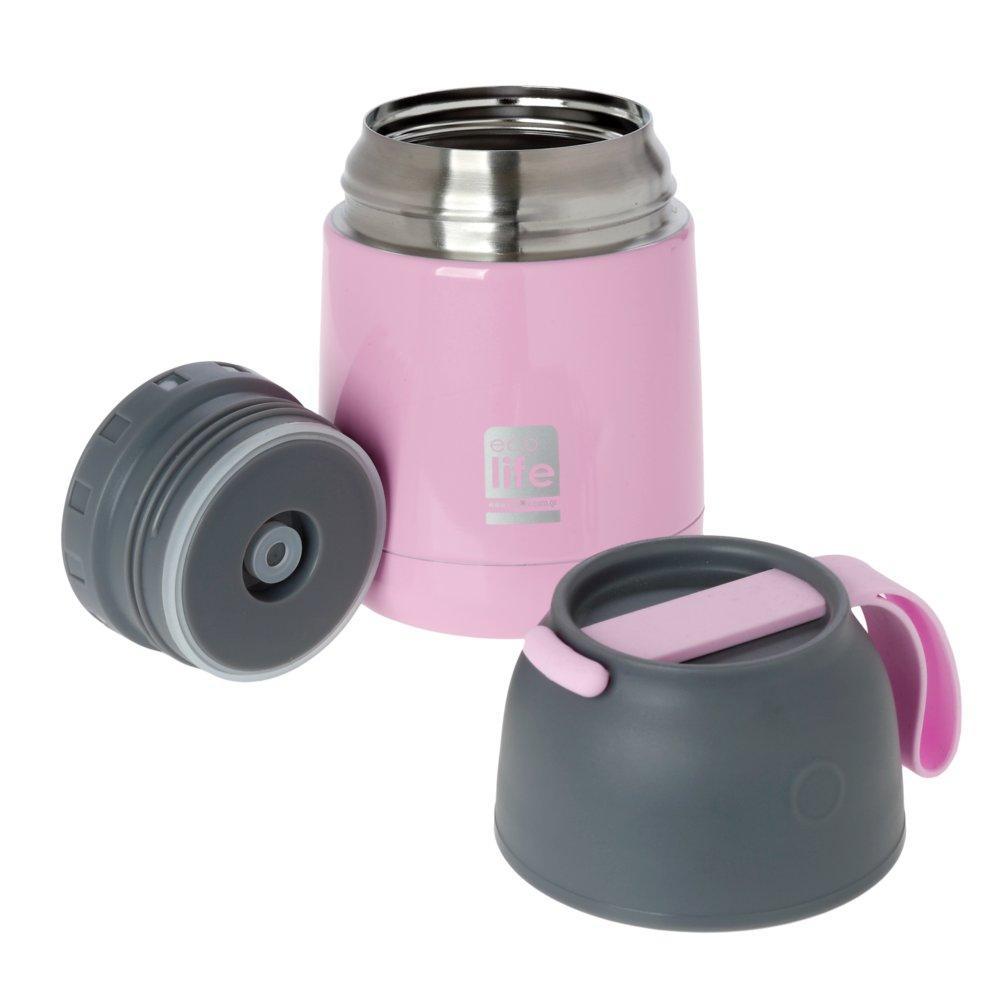 EcoLife Θερμός Φαγητού 450ml Baby Pink