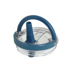 EcoLife Ανοξείδωτο Ποτήρι Θερμός με Καλαμάκι 2Handles Lid Tumbler 900ml Blue Marine