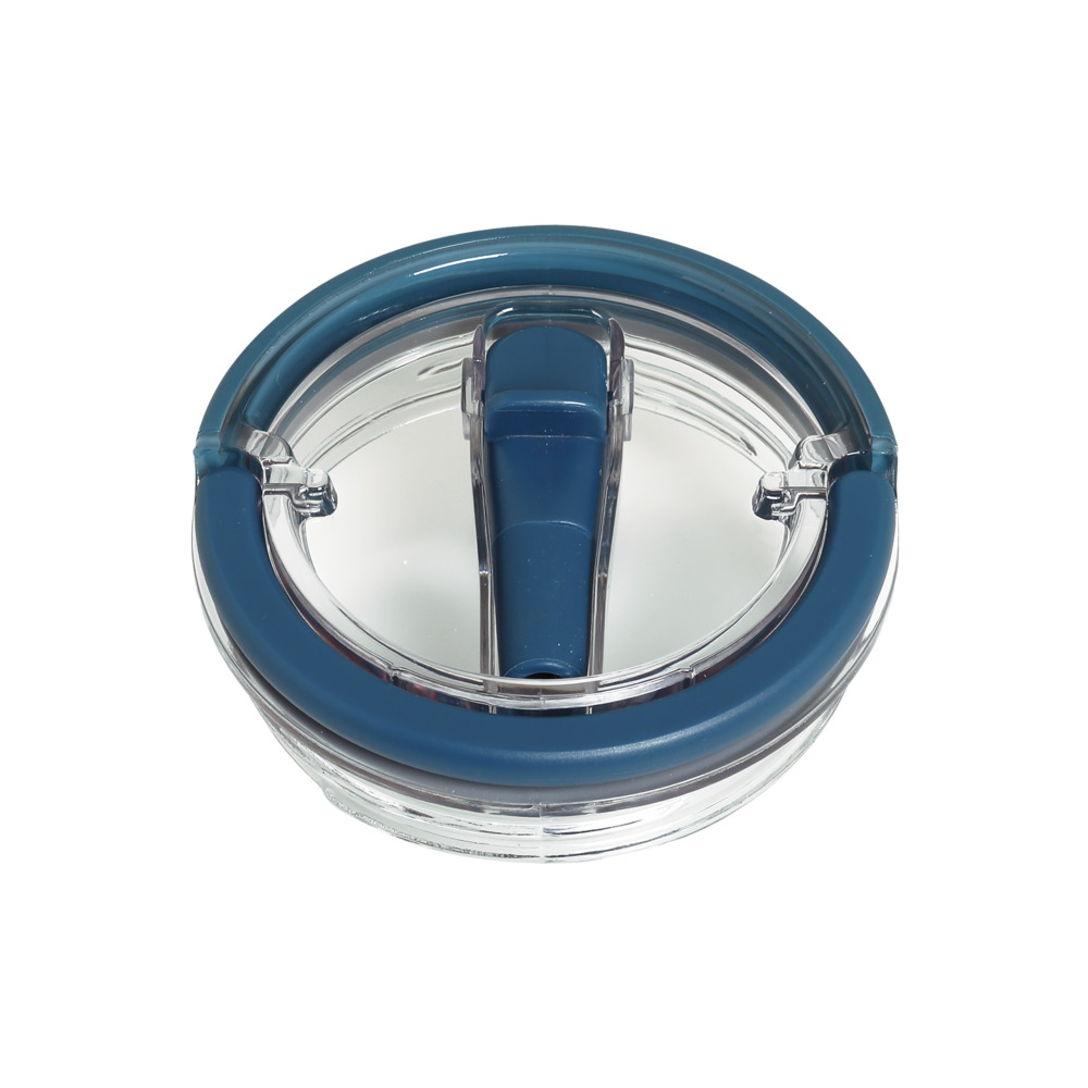 EcoLife Ανοξείδωτο Ποτήρι Θερμός με Καλαμάκι 2Handles Lid Tumbler 900ml Blue Marine