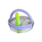 EcoLife Ανοξείδωτο Ποτήρι Θερμός με Καλαμάκι 2Handles Lid Tumbler 900ml Blue Purple