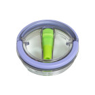 EcoLife Ανοξείδωτο Ποτήρι Θερμός με Καλαμάκι 2Handles Lid Tumbler 900ml Blue Purple