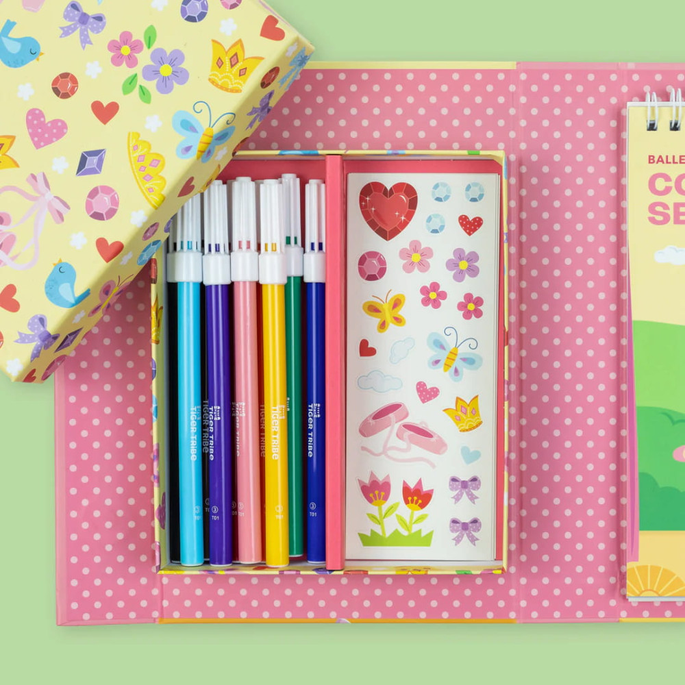 Tiger Tribe Σετ Ζωγραφικής & Κολάζ Μπαλέτο