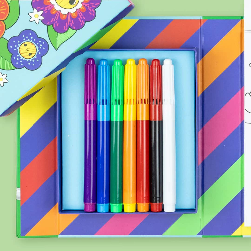 Tiger Tribe Σετ Ζωγραφικής Μαγικοί Μαρκαδόροι Φίλοι Του Κήπου