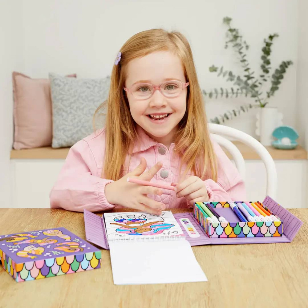 Tiger Tribe Σετ Ζωγραφικής με Αρίθμηση Γοργόνες και Φίλοι