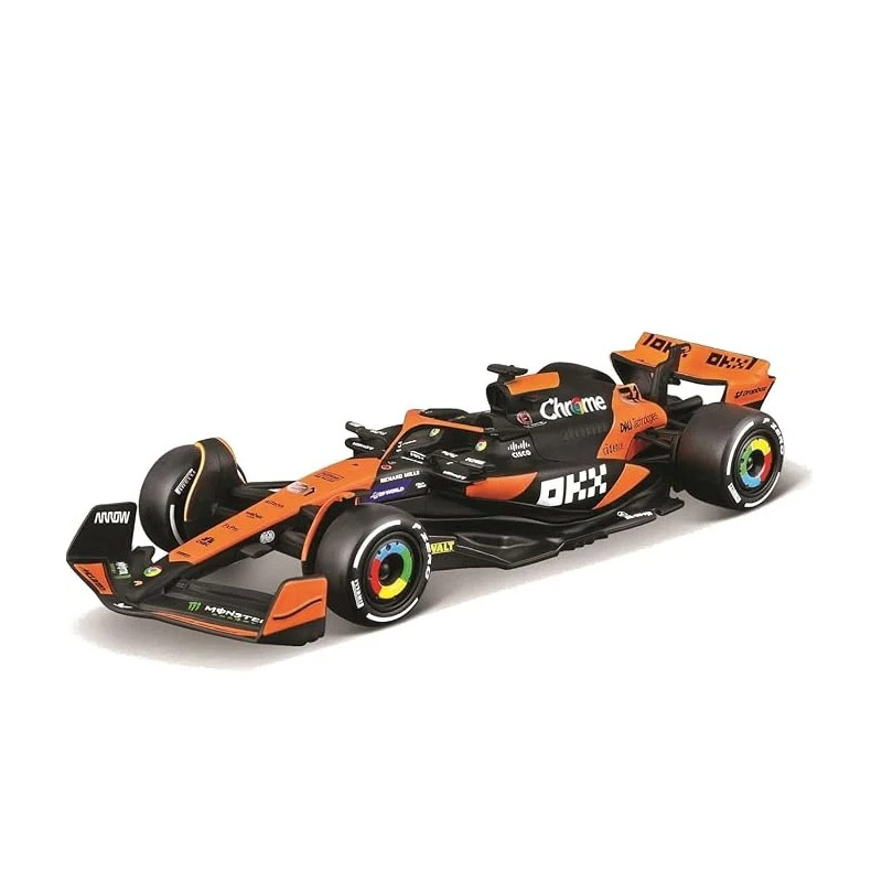 Bburago Race - McLaren MCL38 Miami Grand Prix 2024 - #81 Oscar Piastri 1/43
