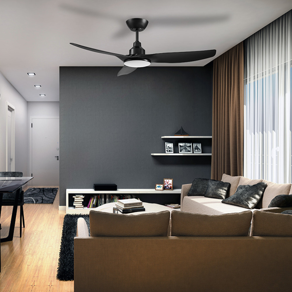 Life APELIOTES NIGHT Ανεμιστήρας οροφής με LED φωτιστικό και τηλεχειριστήριο 31W