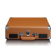 Lenco Classic Phono TT-10BN Πικάπ με ενσωματωμένα ηχεία 3W και βαλίτσα μεταφοράς (Καφέ)