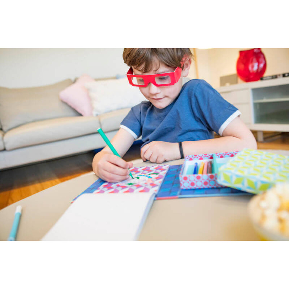 Tiger Tribe Σετ Ζωγραφικής & Κολάζ 3D "Δεινόσαυρος"