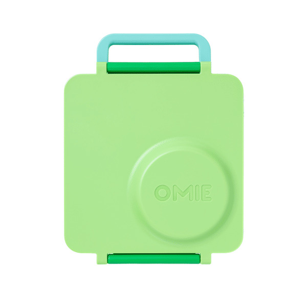 OmieBox Φαγητοδοχείο με 2 Ζώνες Θερμοκρασίας 1.35lt (Green Apple)