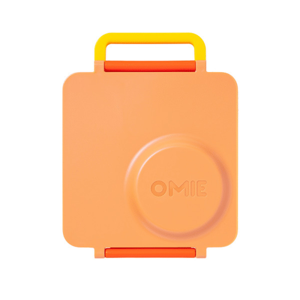 OmieBox Φαγητοδοχείο με 2 Ζώνες Θερμοκρασίας 1.35lt (Poppy Orange)