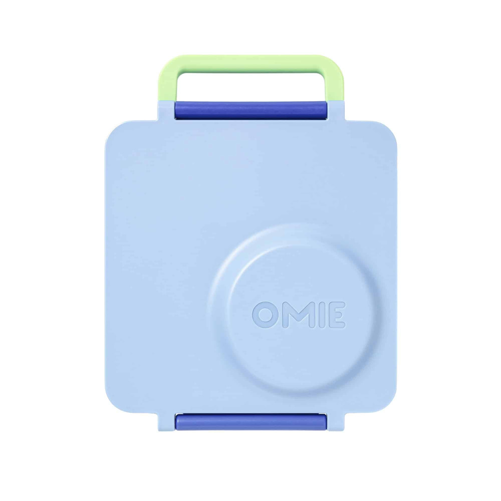OmieBox Φαγητοδοχείο με 2 Ζώνες Θερμοκρασίας 1.35lt (Sea Blue)